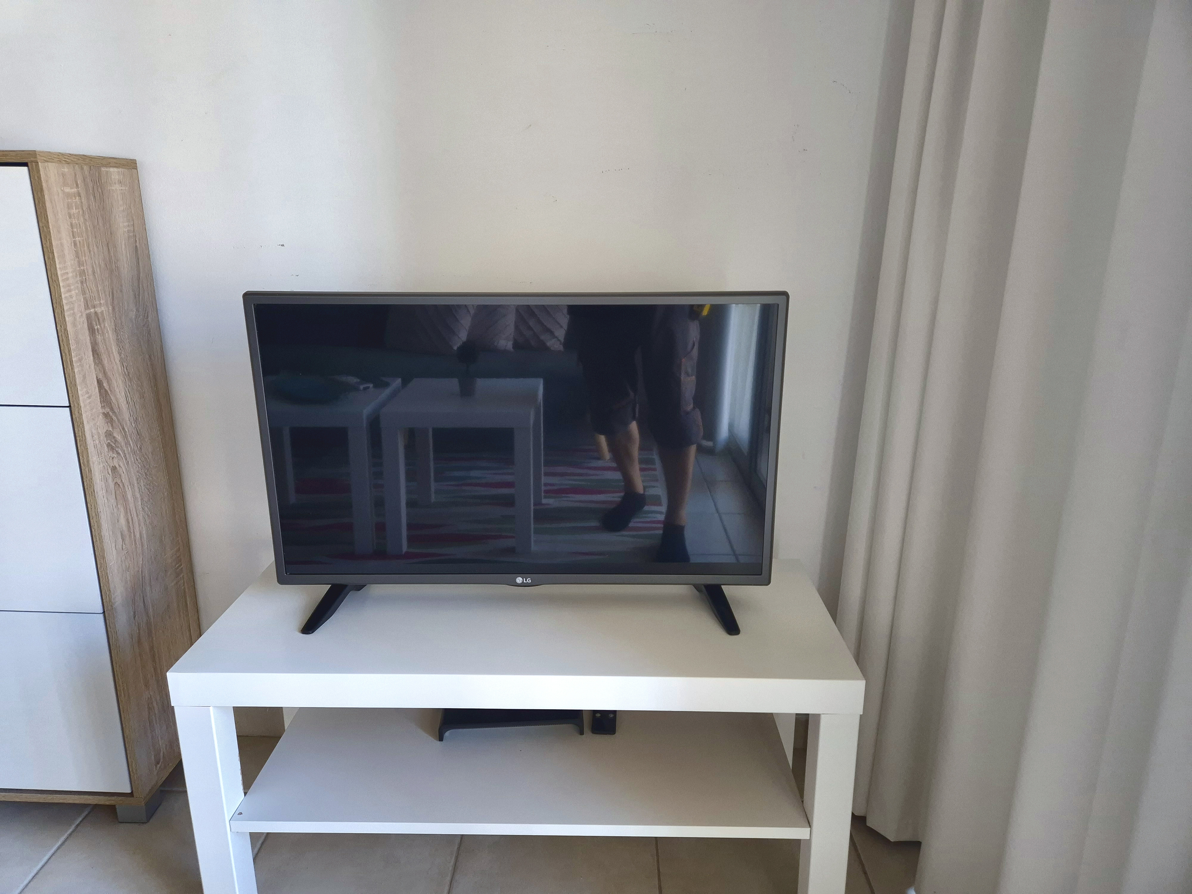 TV corner in the living room